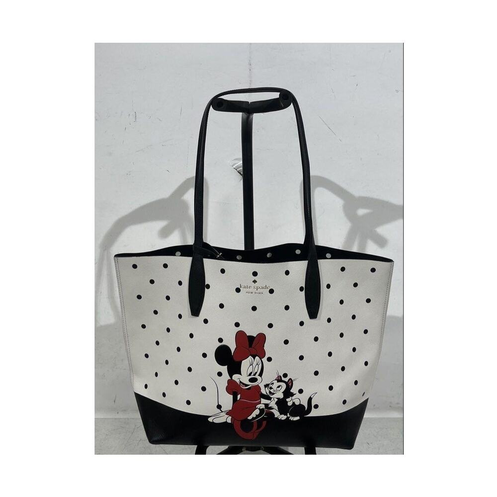 Kate Spade Disney x Minnie Mouse Reversible Tote Bag Women's EUC with Wristlet - Picture 7 of 16